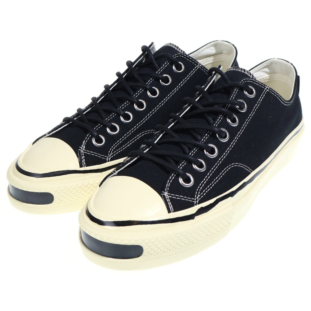 KAMIYA(カミヤ) JOEY VULCANIZE AGED SOLE SNEAKER ジョーイ バルカナイズエイジドソール ローカットスニーカースニーカー ブラック G16FW702