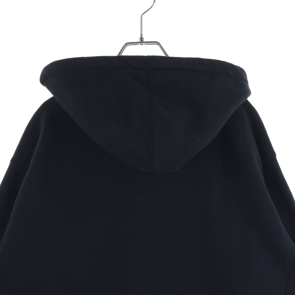 SUPREME(シュプリーム) 19SS Swarovski Box Logo Hooded Sweeatshirt スワロフスキー ボックスロゴ プルオーバースウェットパーカー フーディー ブラック