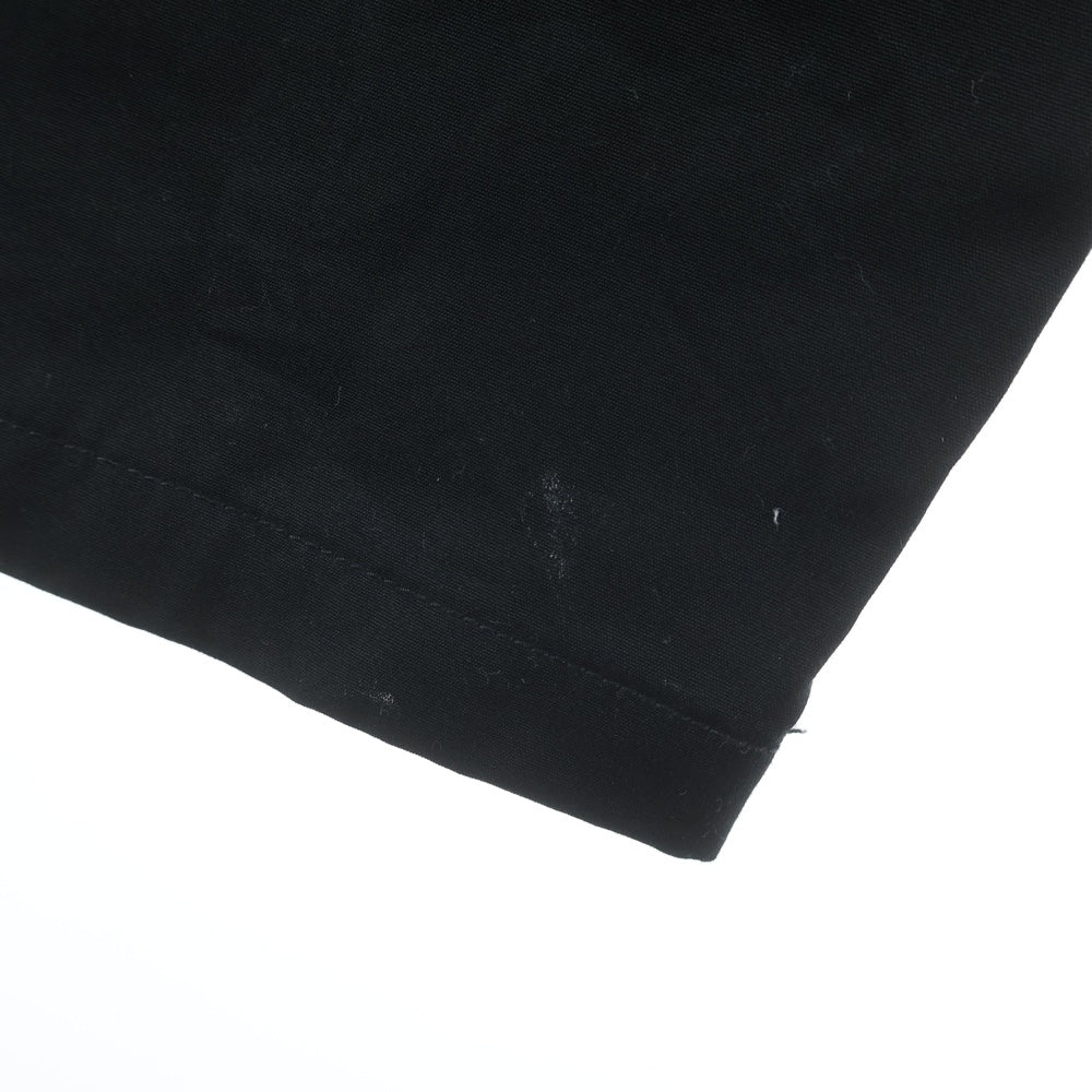 COOTIE PRODUCTIONS(クーティー プロダクションズ) 23SS Garment Dyed Double Cloth Easy Trousers ガーメントダイ ダブルクロス イージーパンツ コットンパンツ ブラック CTE-23S101