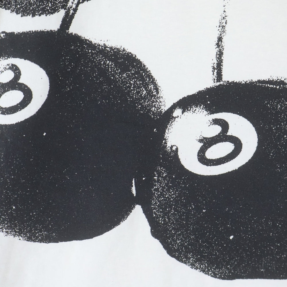 STUSSY(ステューシー) 24SS Cherries Tee チェリー プリント カットソー ホワイト