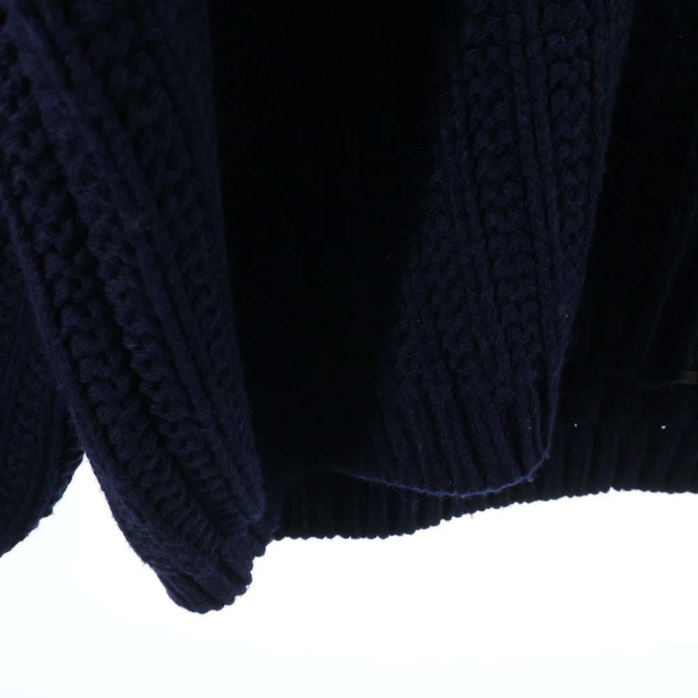 Maison Margiela(メゾンマルジェラ) 23AW RIB ZIP UP KNIT JACKET ノー