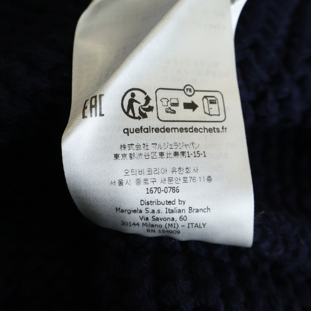 Maison Margiela(メゾンマルジェラ) 23AW RIB ZIP UP KNIT JACKET ノー