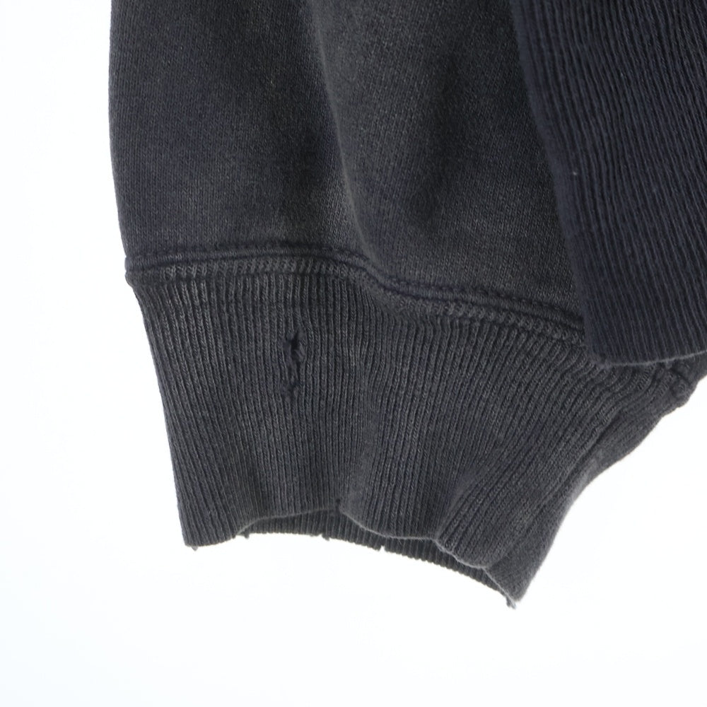 SAINT MICHAEL(セントマイケル) 24AW BONE SAINT CREW SWT ボーンプリント クルーネックスウェットトレーナー グレー SM-YS1-0000-031