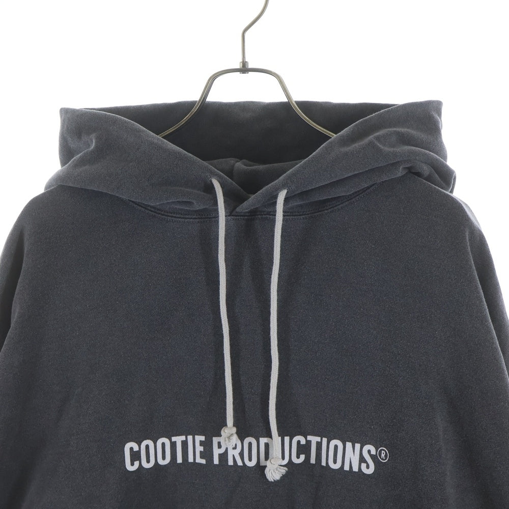 COOTIE PRODUCTIONS(クーティー プロダクションズ) 22AW Pigment Dyed Sweat Hoodie ピグメントダイ プルオーバーパーカー フーディー グレー CTE-22A307