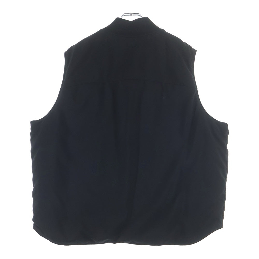 COOTIE PRODUCTIONS(クーティー プロダクションズ) 22AW Polyester OX Padded Work Vest ポリエステル パデットワーク ベスト ブラック CTE-22A213