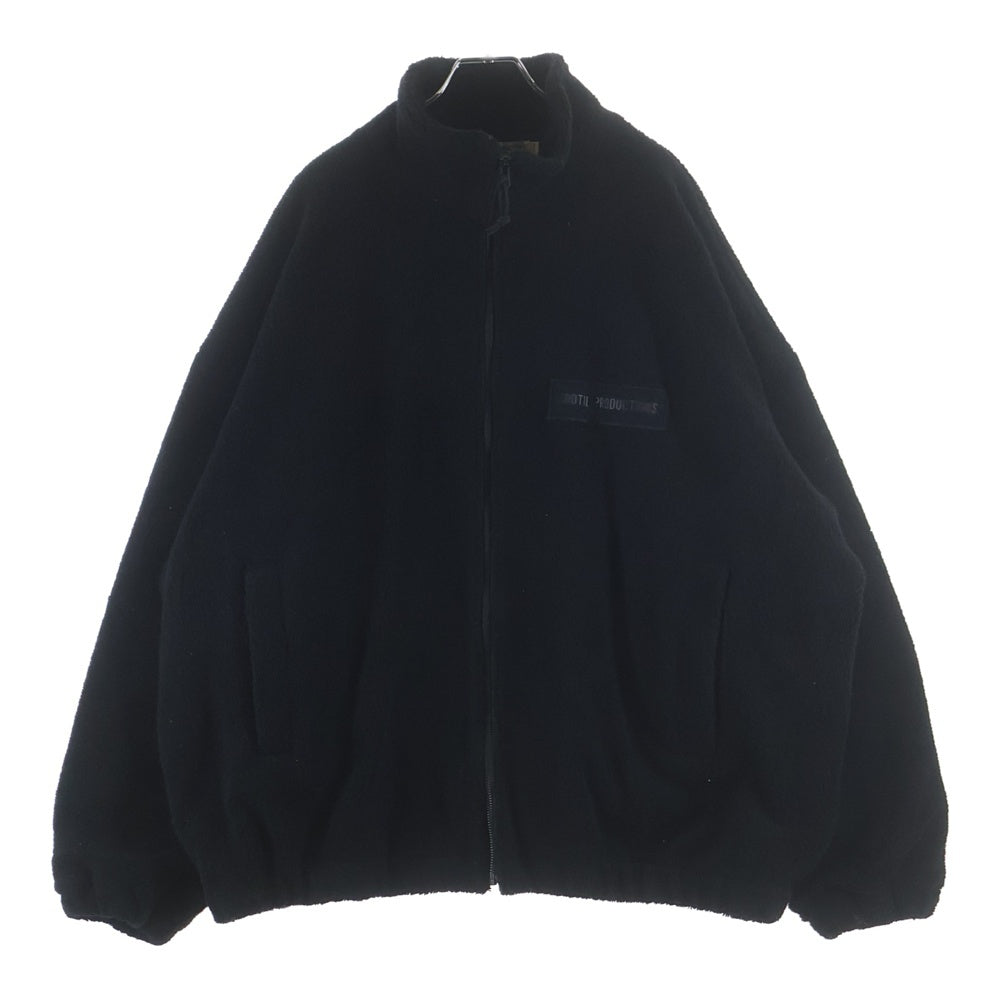 COOTIE PRODUCTIONS(クーティー プロダクションズ) 22AW Wool Boa Track Jacket ウールボア トラックジャケット ブラック CTE-22A219