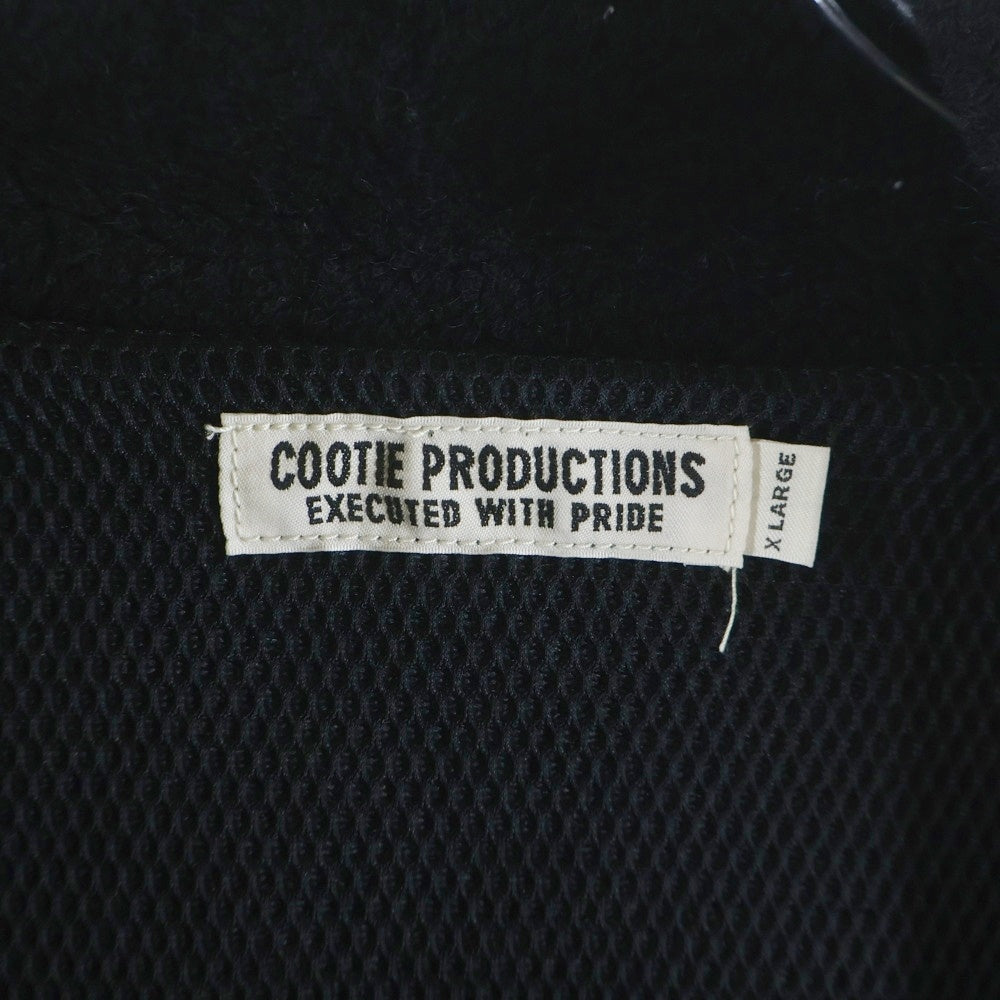 COOTIE PRODUCTIONS(クーティー プロダクションズ) 22AW Wool Boa Track Jacket ウールボア トラックジャケット ブラック CTE-22A219