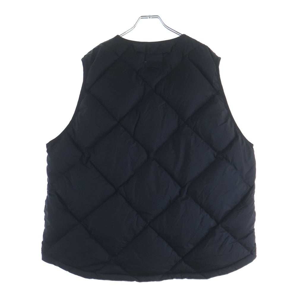 CMF OUTDOOR GARMENT(シーエムエフ アウトドア ガーメント) DOWN VEST ドローコード ダウンベスト ブラック CMF2402-V01C