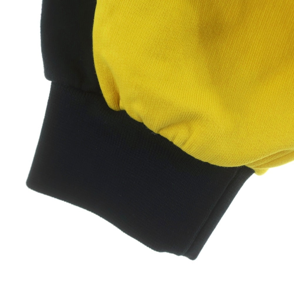 adidas(アディダス) Crew Sweatshirt プリントデザイン クルーネックスウェット トレーナー イエロー KG3145