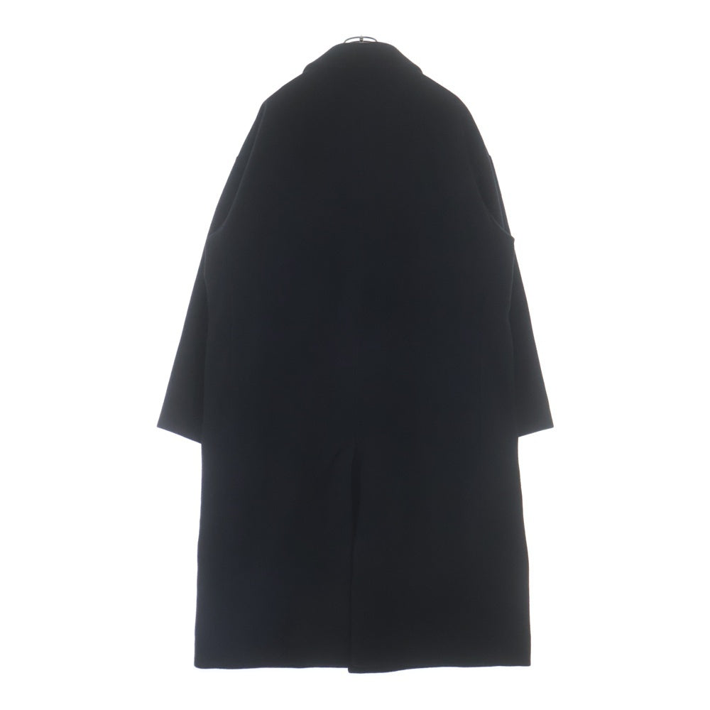 COOTIE PRODUCTIONS(クーティー プロダクションズ) 21AW Wool Mossa Double Chester Coat ウール ダブルチェスターコート ロングコート ブラック CTE-21A211