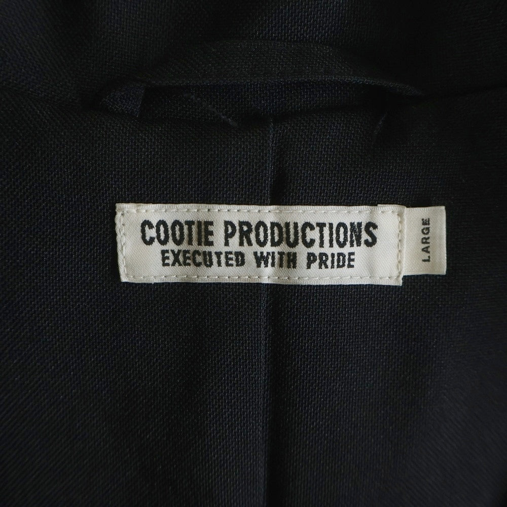 COOTIE PRODUCTIONS(クーティー プロダクションズ) 21AW Mouton Track Jacket マウンテン ファージャケット ブラック CTE-21A217