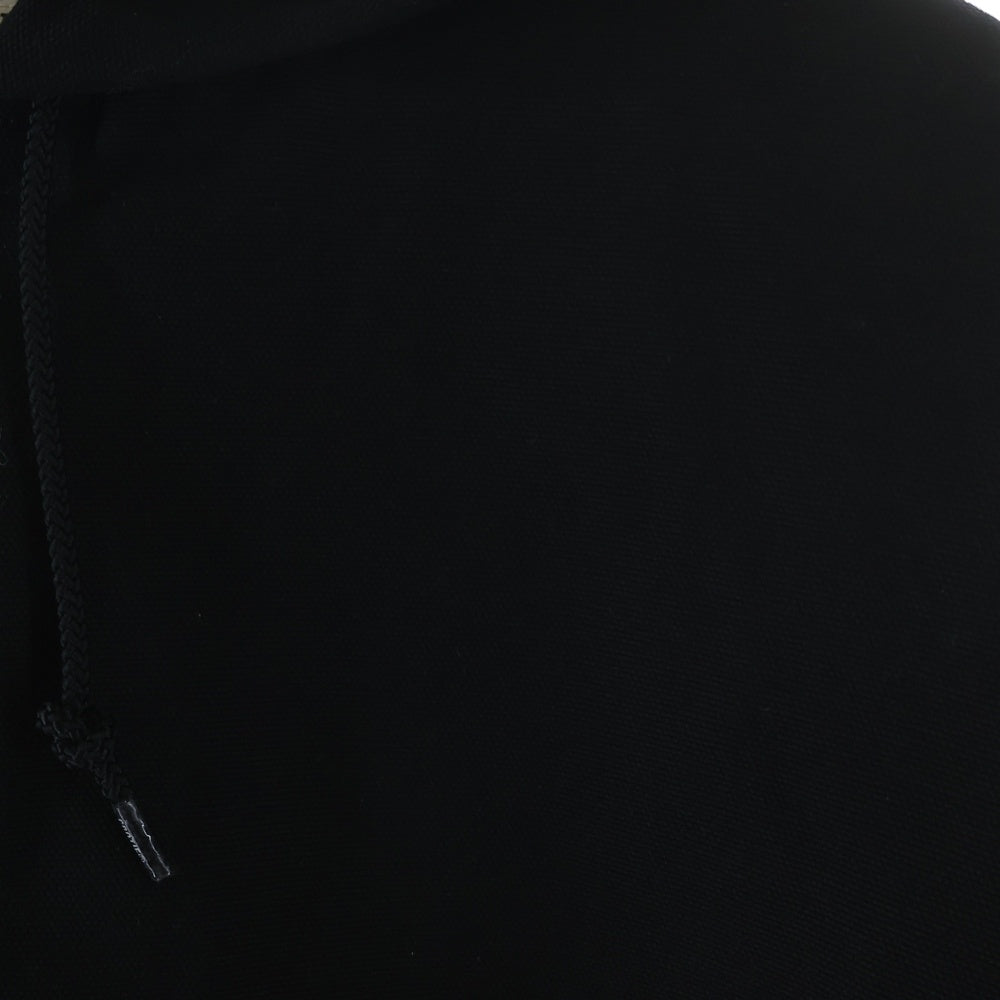 COOTIE PRODUCTIONS(クーティー プロダクションズ) 22AW OX Hoodie Blouson ロゴ刺繍 中綿ブルゾン フーデッドジャケット ブラック CTE-22A212