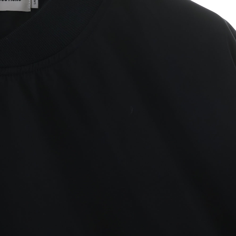 COOTIE PRODUCTIONS(クーティー プロダクションズ) 21AW Polyester Twill Football L/S Tee フロントロゴ フットボールTシャツ 長袖カットソー ブラック CTE-21A309