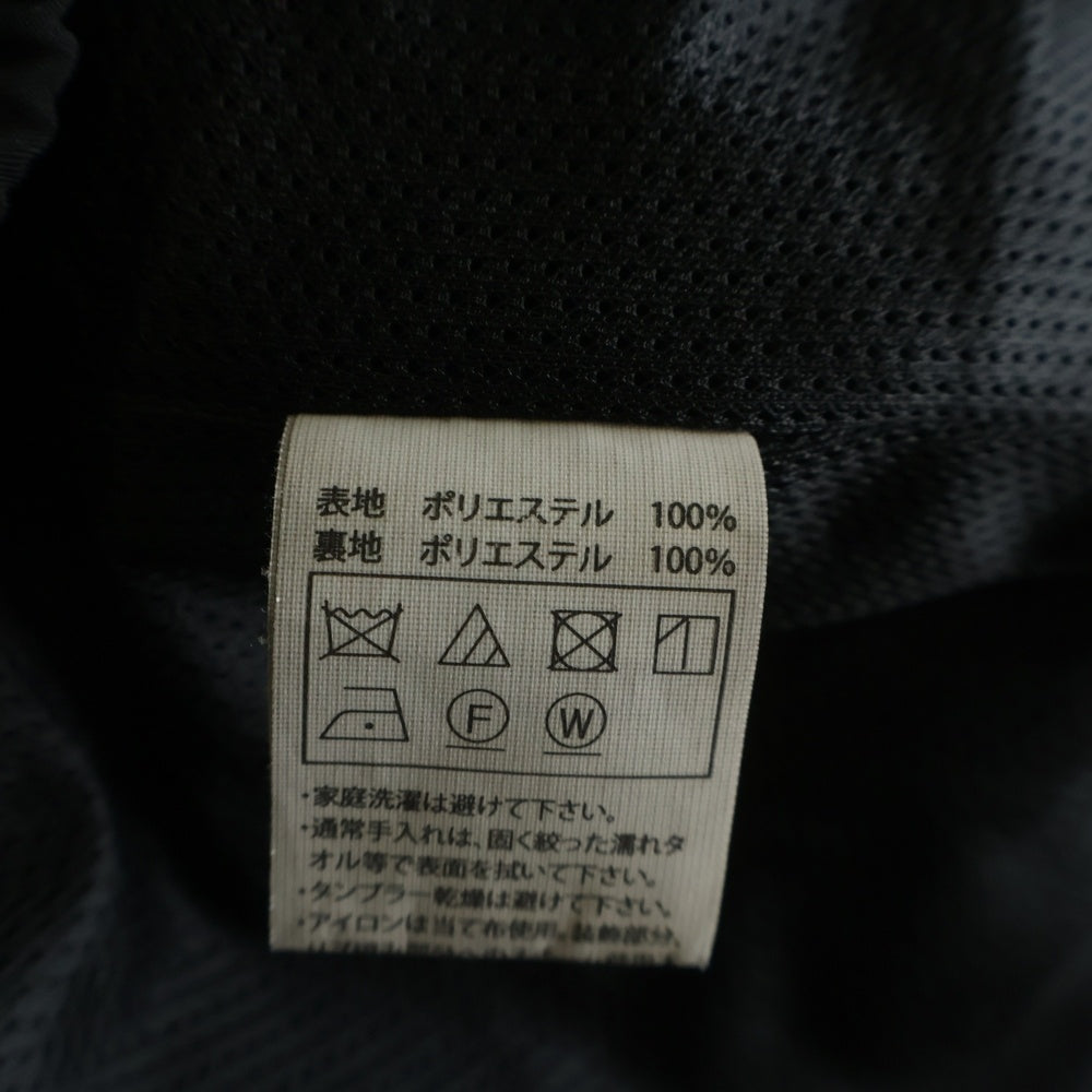 COOTIE PRODUCTIONS(クーティー プロダクションズ) 23AW Raza Track Pants ロゴ刺繍 ラサトラックパンツ ブラック CTE-23A105
