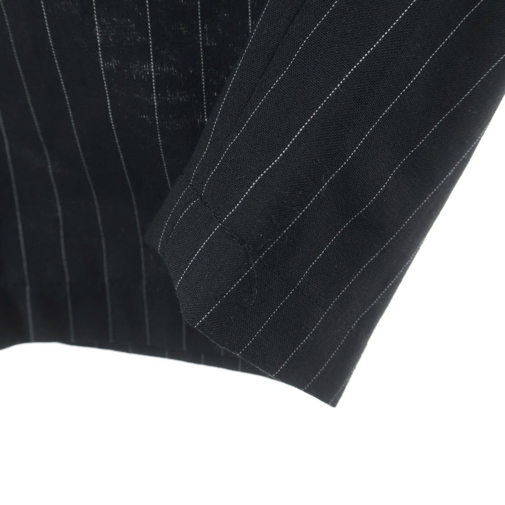 COOTIE PRODUCTIONS(クーティー プロダクションズ) 25SS T/W Square Leg Easy Pants ストライプ スクエアレッグ イージーパンツ ブラック CTE-25S102-STRIPE