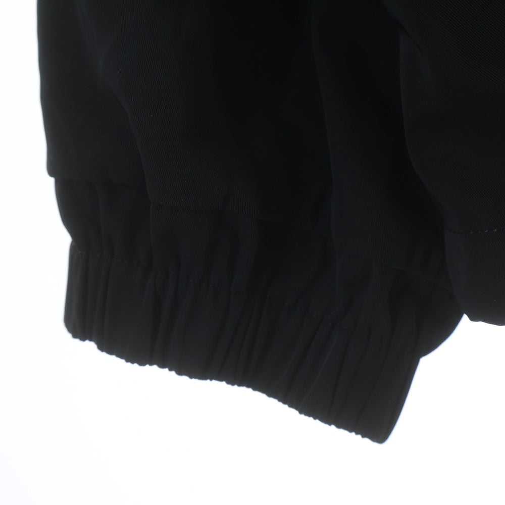 COOTIE PRODUCTIONS(クーティー プロダクションズ) 23SS Polyester OX Raza Track Jacket ロゴ刺繍 ラサ トラックジャケット ブラック CTE-23S207