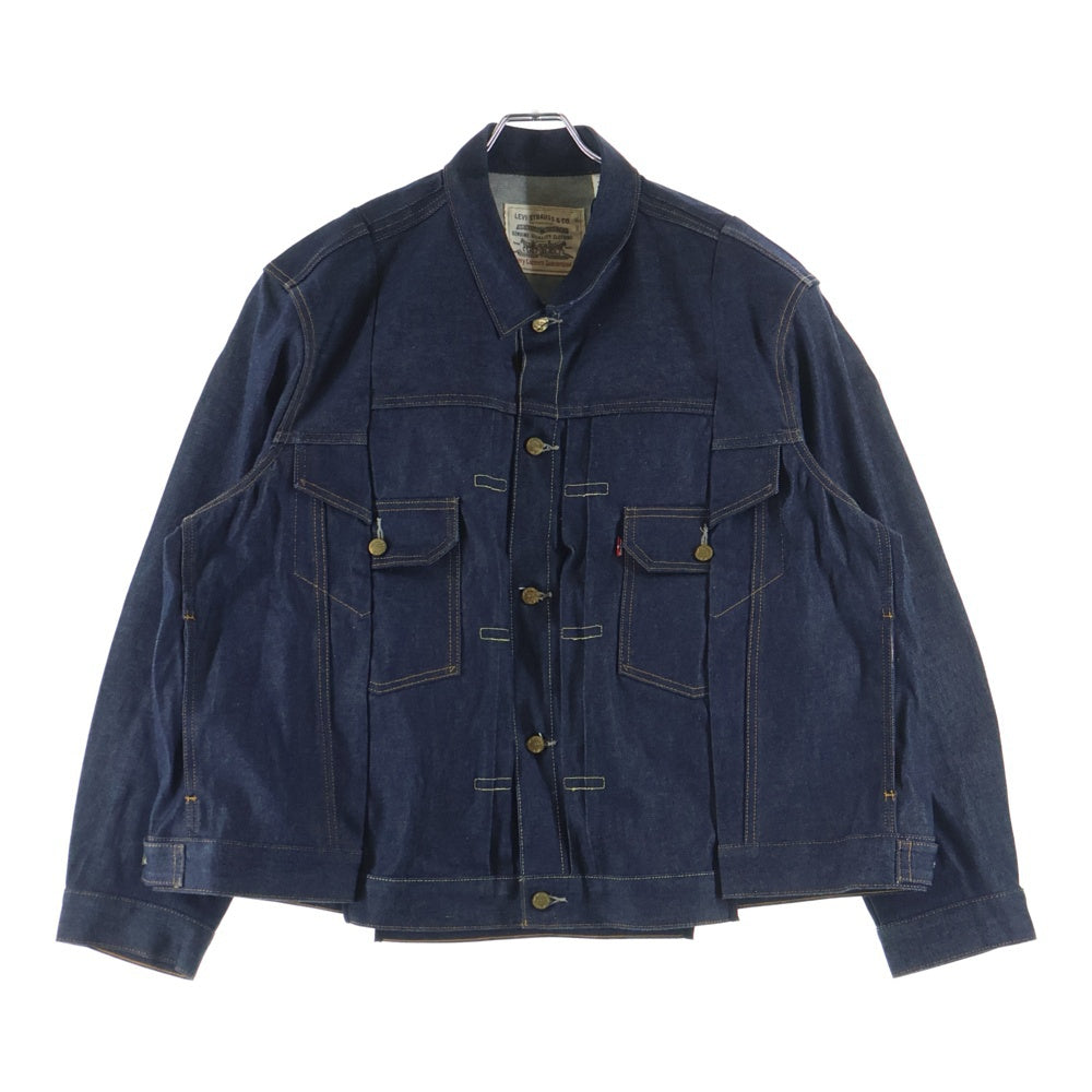 Sacai(サカイ) 25SS×Levi's Denim Jacket リーバイス デニムジャケット インディゴ 25-03708M