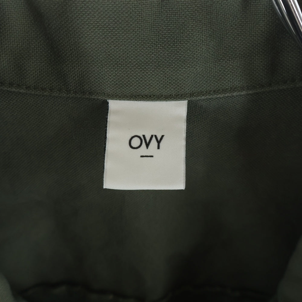 OVY(オヴィー) マルチポケット ミリタリージャケット カーキ 044