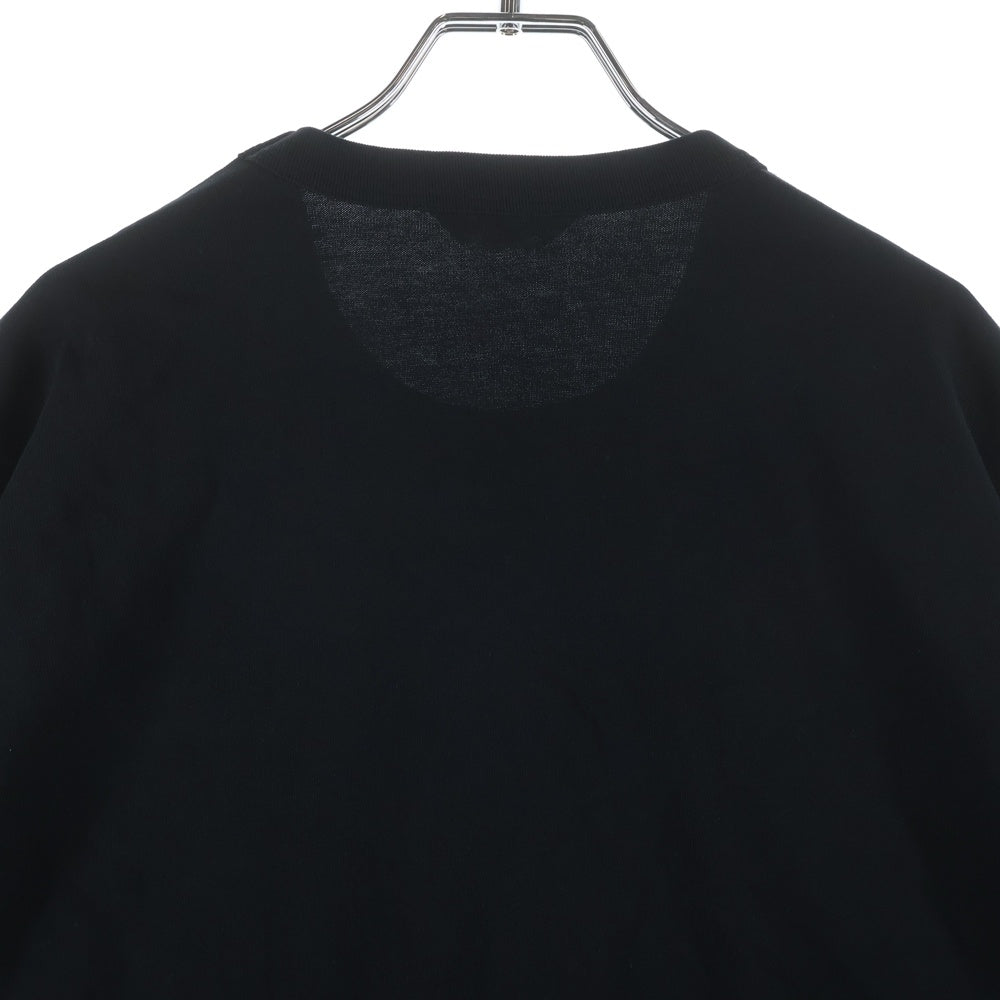 COOTIE PRODUCTIONS(クーティー プロダクションズ) 23SS Recycle Suvin Heavy Oz S/S Tee 刺繍デザイン 半袖Tシャツ カットソー ブラック CTE-23S322