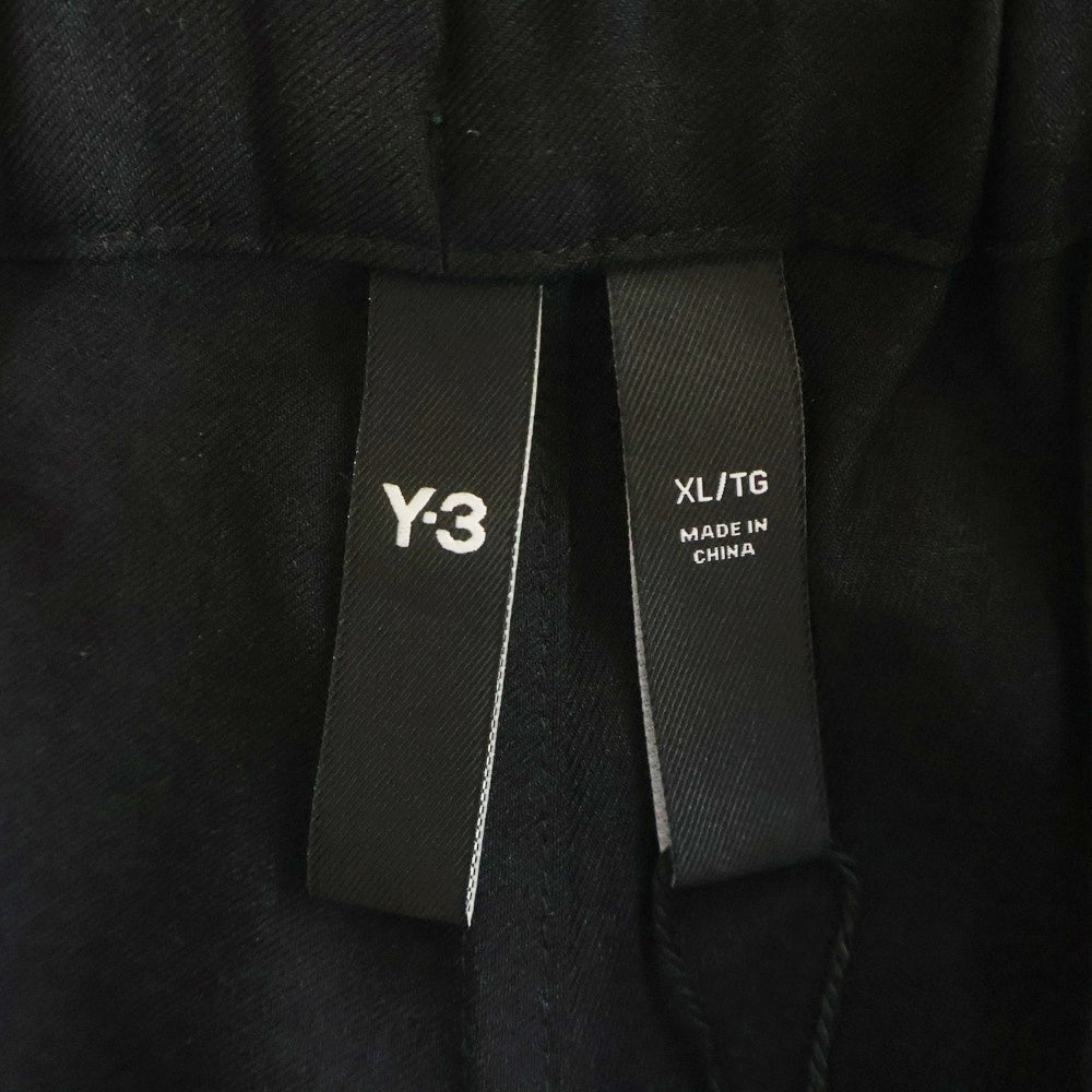 Y-3(ワイスリー) ベルト付き カーゴパンツ イージーパンツ ブラック IN8751