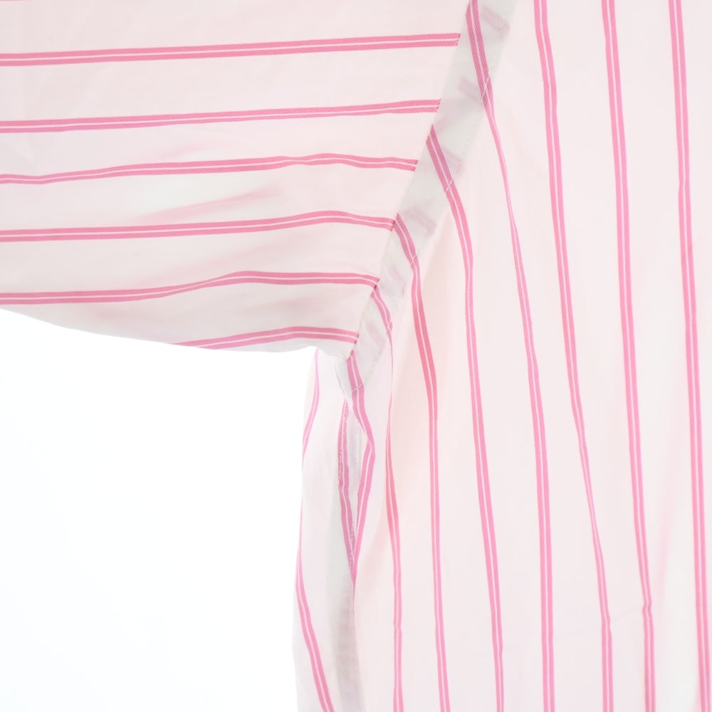 SUPREME(シュプリーム) 24SS ×MM6 Maison Margiela Stripe Shirt マルジェラ ストライプ長袖シャツ ピンク/ホワイト