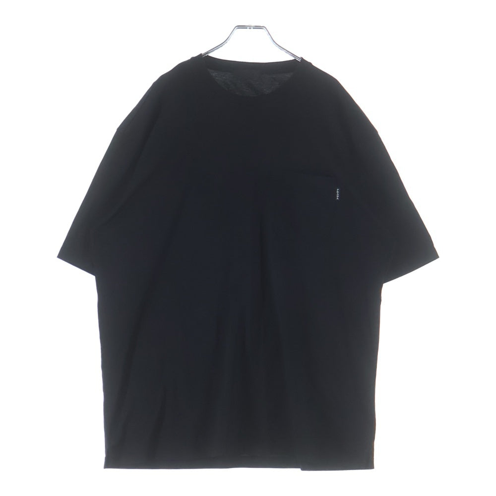 PRADA(プラダ) ポケットロゴ 半袖Tシャツ カットソー ブラック UJN658