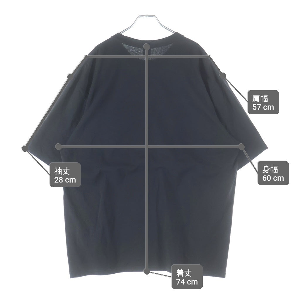 STUSSY(ステューシー) Authentic Gear Tee Pigment Dyed オーセンティック ギア 半袖Tシャツ カットソー ブラック