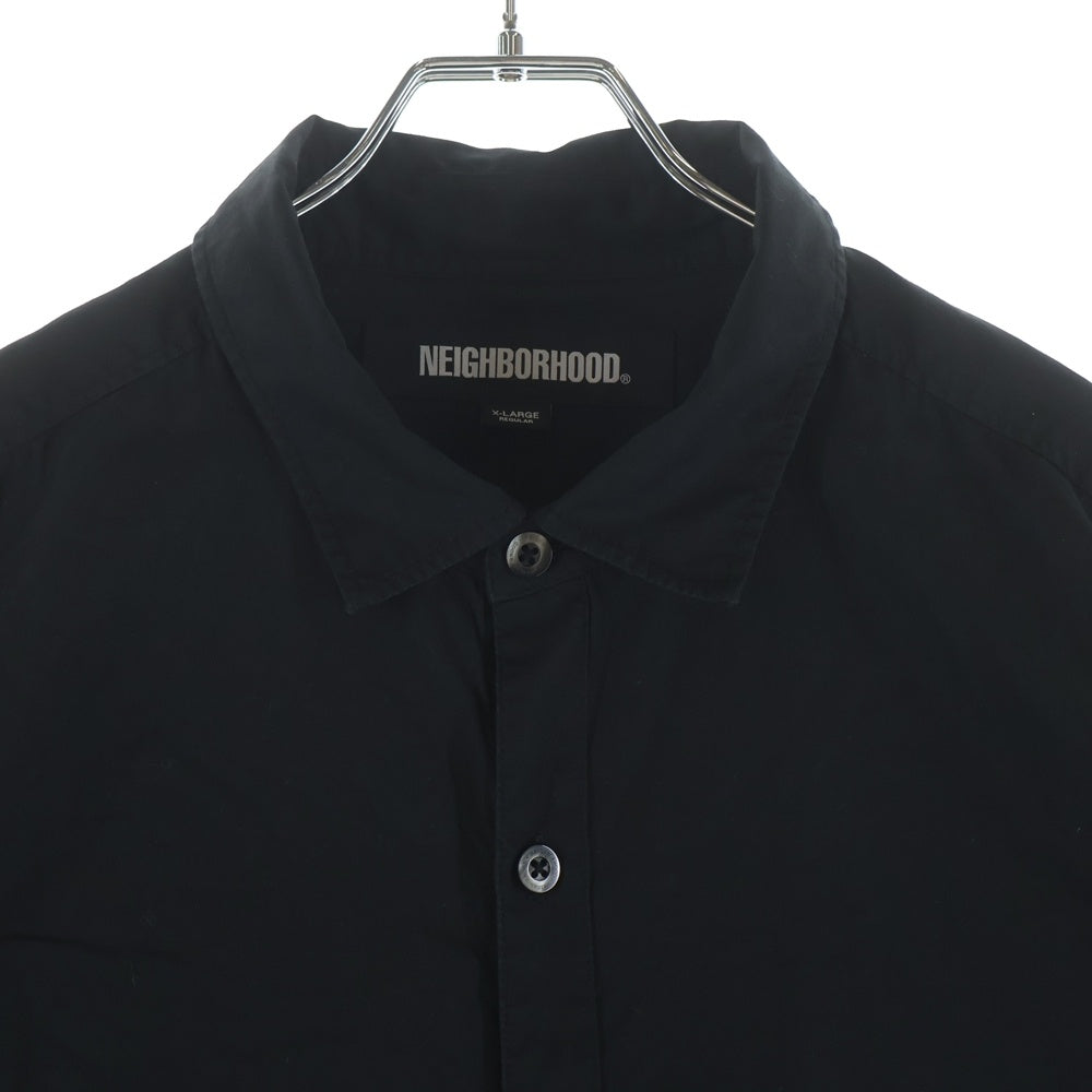NEIGHBORHOOD(ネイバーフッド) 20SS ALOHA.ROOSTER R-SHIRT.SS 総柄デザイン アロハシャツ 半袖シャツ ブラック 201TSNH-SHM07