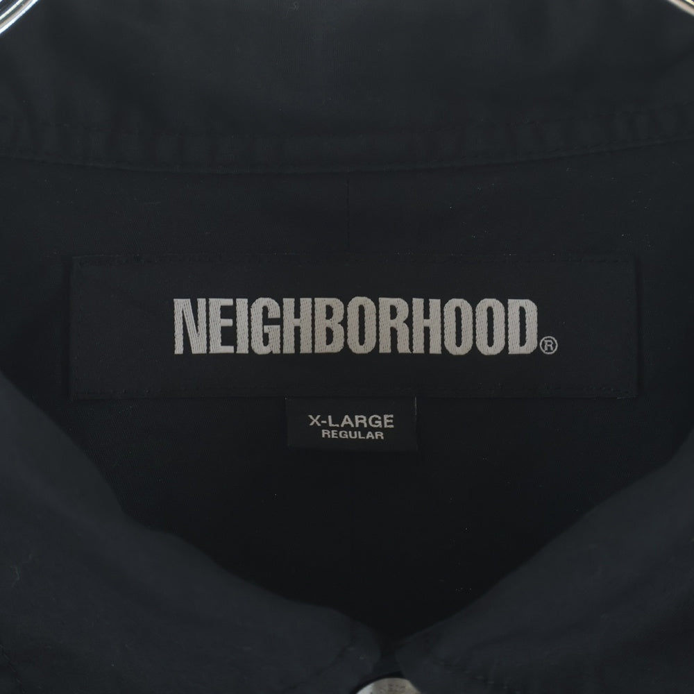 NEIGHBORHOOD(ネイバーフッド) 20SS ALOHA.ROOSTER R-SHIRT.SS 総柄デザイン アロハシャツ 半袖シャツ ブラック 201TSNH-SHM07