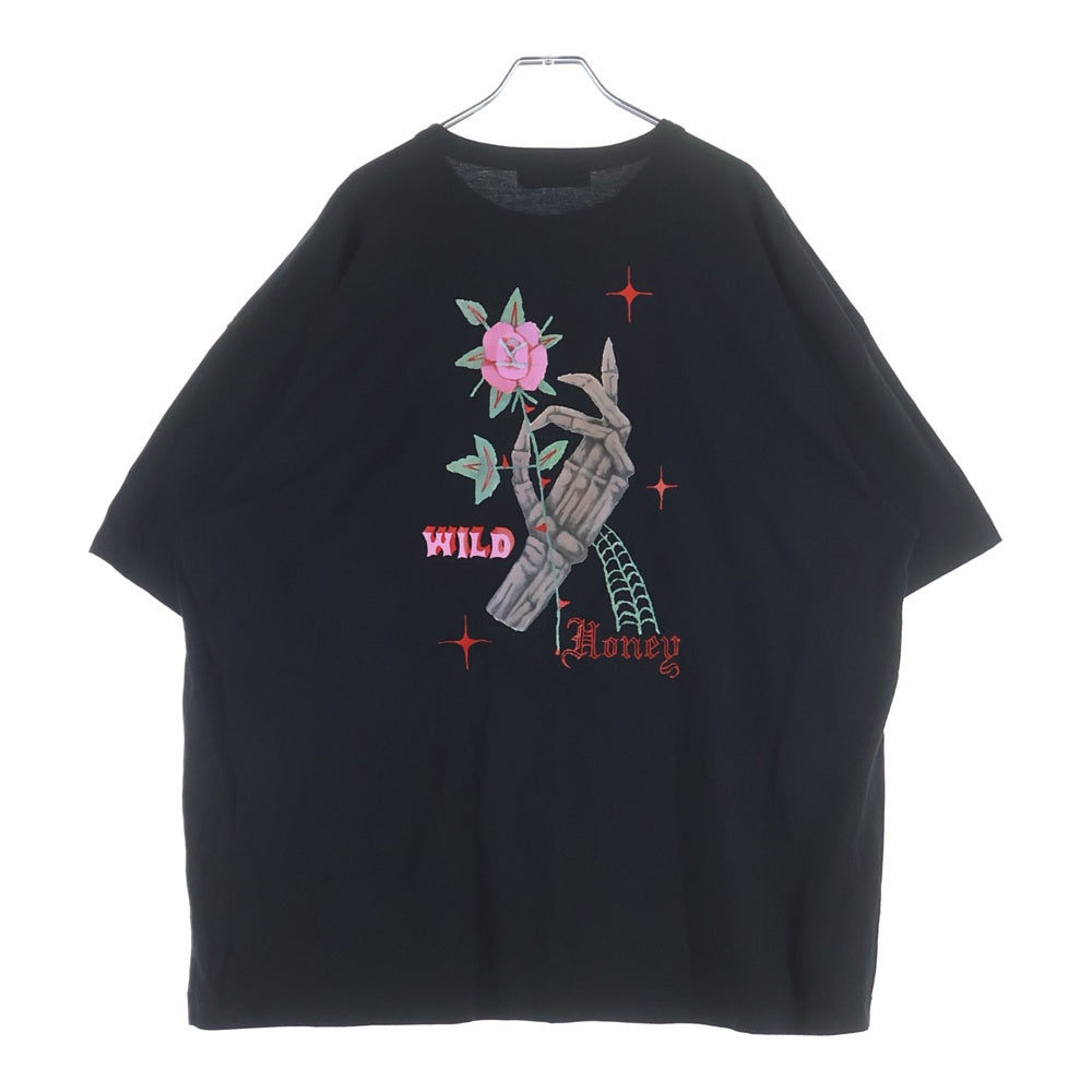 COOTIE PRODUCTIONS(クーティー プロダクションズ) 25SS Print S/S Tee プリントデザイン 半袖Tシャツ カットソー ブラック CTE-25S335