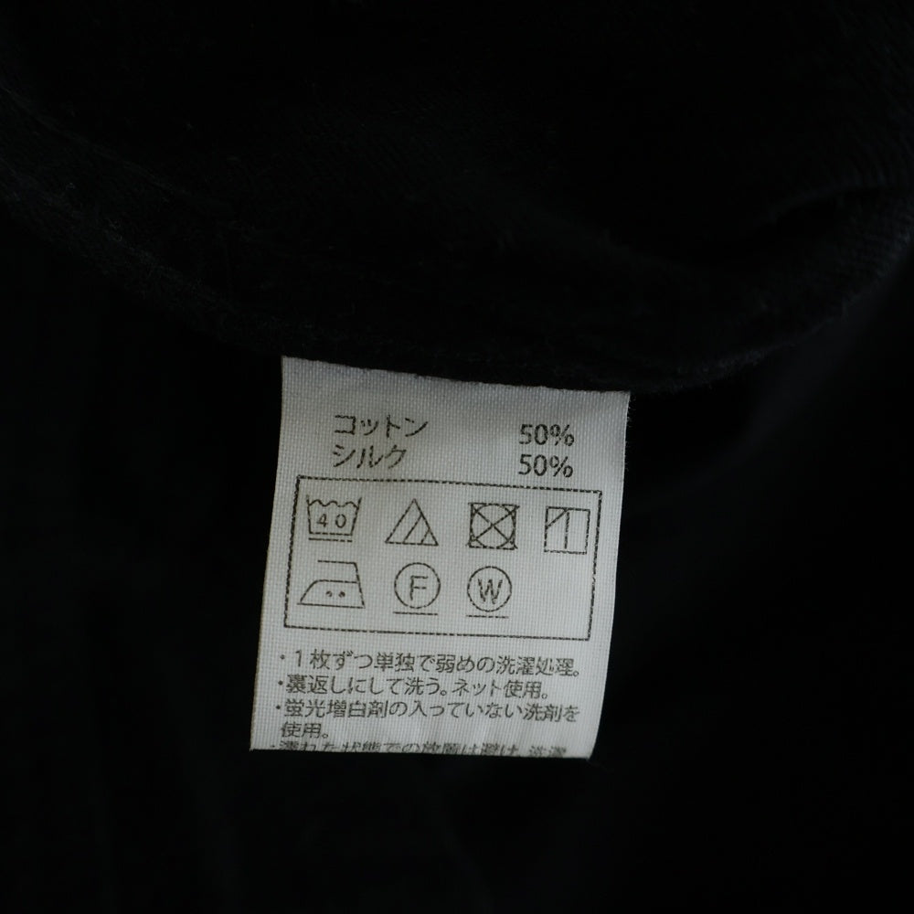 COOTIE PRODUCTIONS(クーティー プロダクションズ) 23SS Silk Nep Work Jacket シルクネップ ワークシャツ 長袖シャツ ブラック CTE-23S204