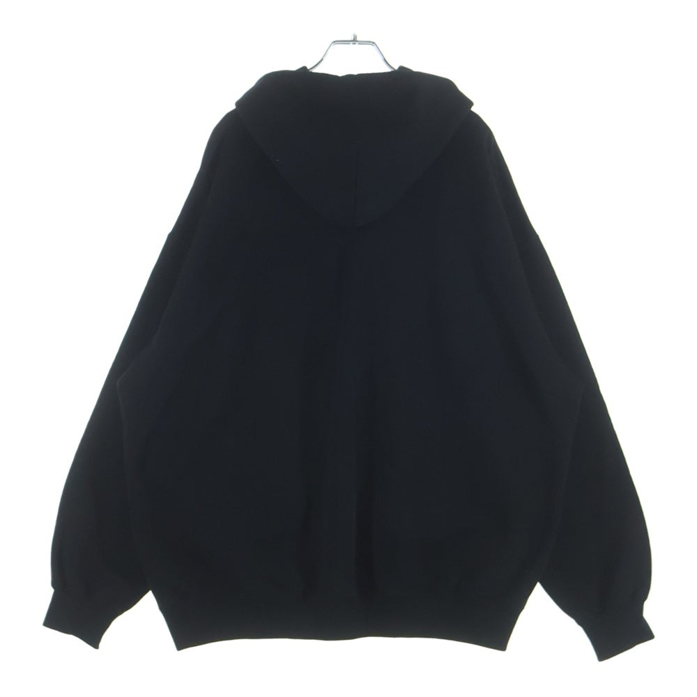 COOTIE PRODUCTIONS(クーティー プロダクションズ) 23AW N/C Terry Sweat Hoodie テリースウェットフーディー プルオーバーパーカー ブラック CTE-23A314