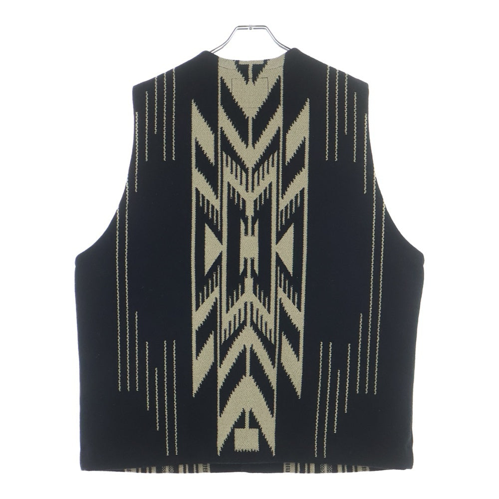 JELADO(ジェラード) Hubbell Vest クルミボタン ジレベスト ブラック