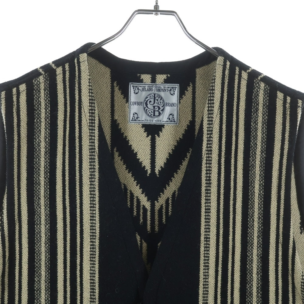 JELADO(ジェラード) Hubbell Vest クルミボタン ジレベスト ブラック