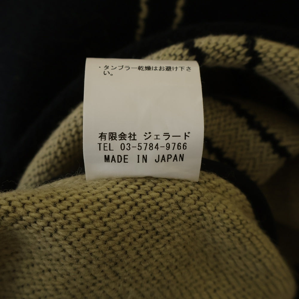 JELADO(ジェラード) Hubbell Vest クルミボタン ジレベスト ブラック