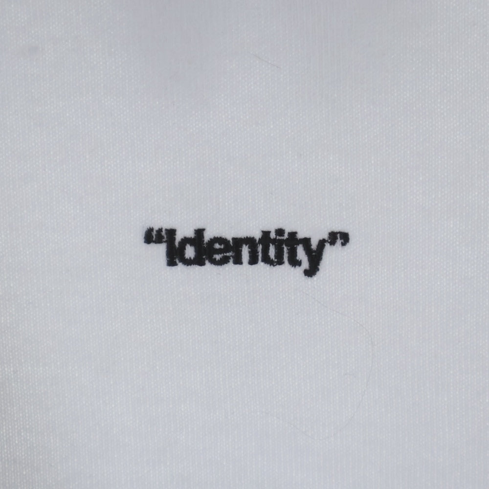 WTAPS(ダブルタップス) 25SS WTAPS IDENTITY LS COTTON アイデンティティ プリント 長袖Tシャツ カットソー ホワイト 251ATDT-CSM16