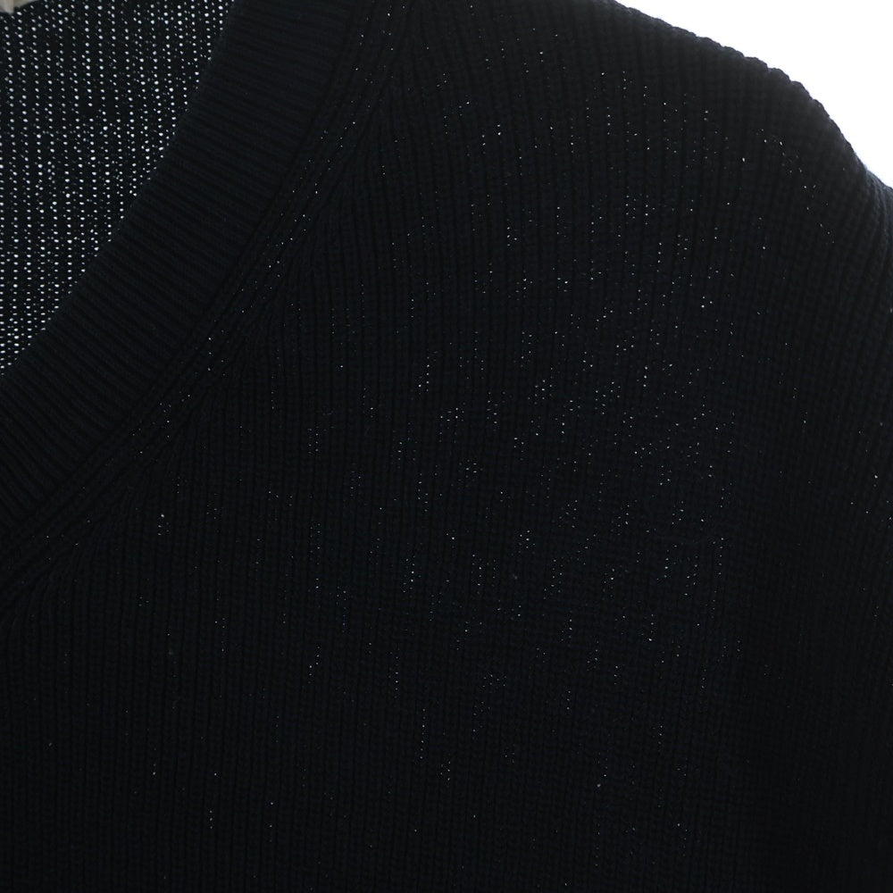 COOTIE PRODUCTIONS(クーティー プロダクションズ) 25AW Rib Stitch Tilden Knit Vest Vネックチルデン ニットベスト ブラック CTE-25A325
