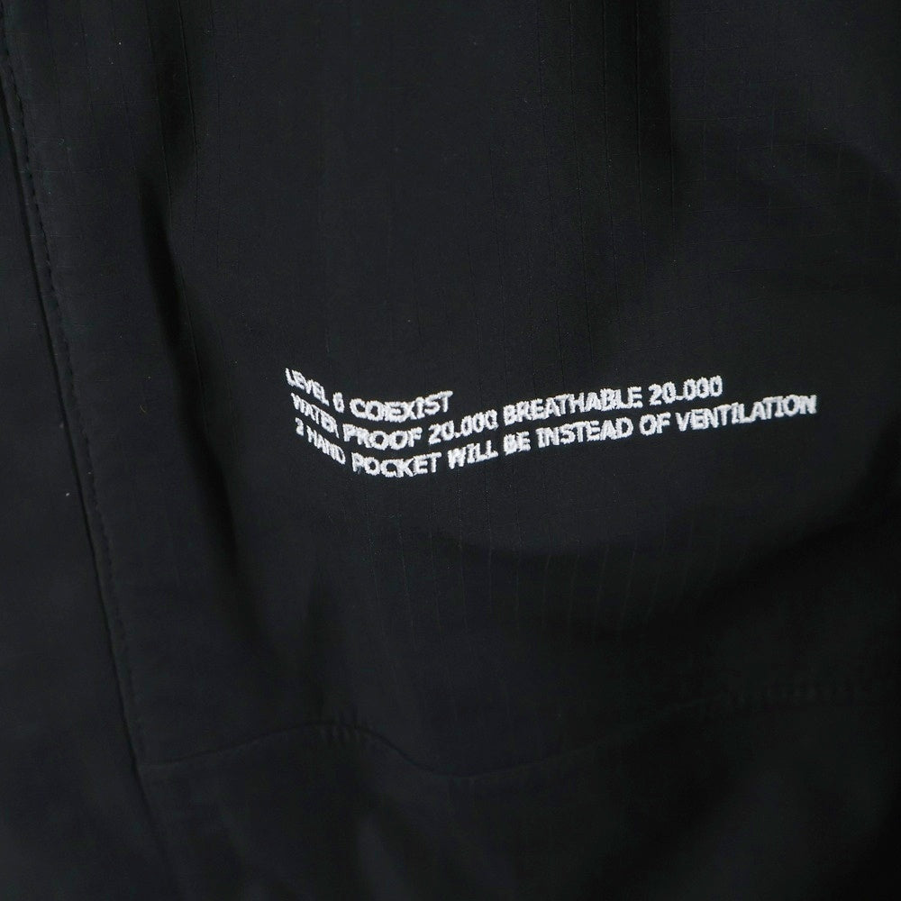 CMF OUTDOOR GARMENT(シーエムエフ アウトドア ガーメント) LEVEL6 COEXIST レベル6 コエジスト シェルジャケット ナイロンジャケット ブラック CMF2501-J02C