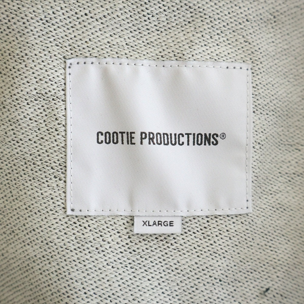 COOTIE PRODUCTIONS(クーティー プロダクションズ) 25AW Reverse Loop Denim Jacket Type 1st リバースループ デニムジャケット 長袖シャツジャケット ブラック CTE-25A201