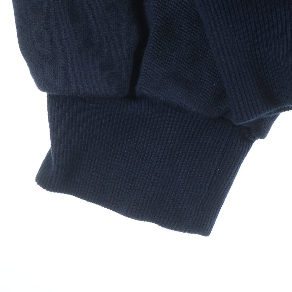 NO BRAND(ノーブランド) Timc Inc. タイムシー ワンポイントロゴ クルーネックスウェット トレーナー ブラック
