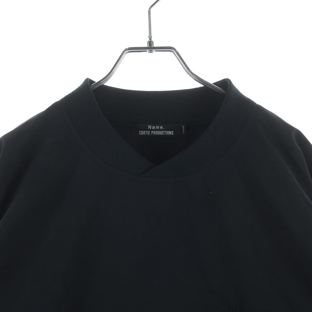 COOTIE PRODUCTIONS(クーティー プロダクションズ) ×NAME ネーム フットボールTシャツ 長袖Tシャツ カットソー ブラック