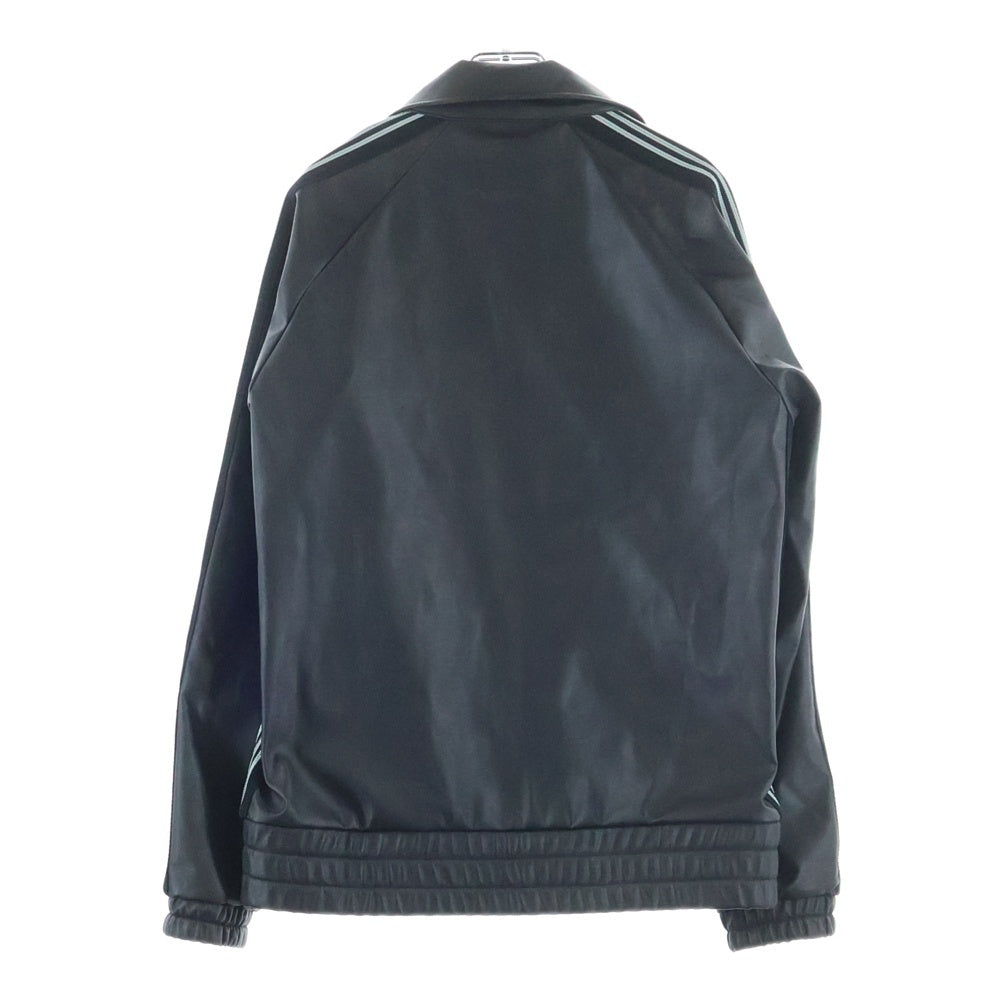 Needles(ニードルス) 25AW Track Jacket LHP別注 フェイクレザー トラックジャケット ブラック RW1574