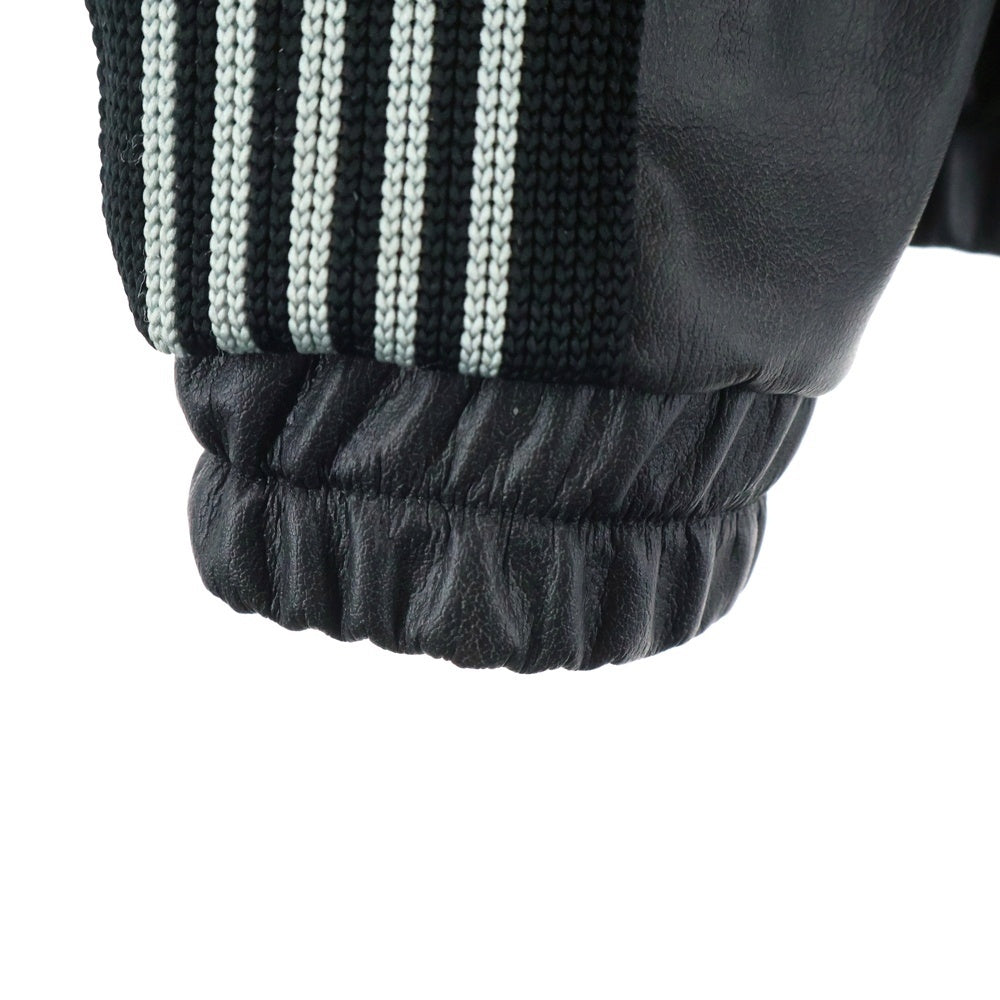 Needles(ニードルス) 25AW Track Jacket LHP別注 フェイクレザー トラックジャケット ブラック RW1574