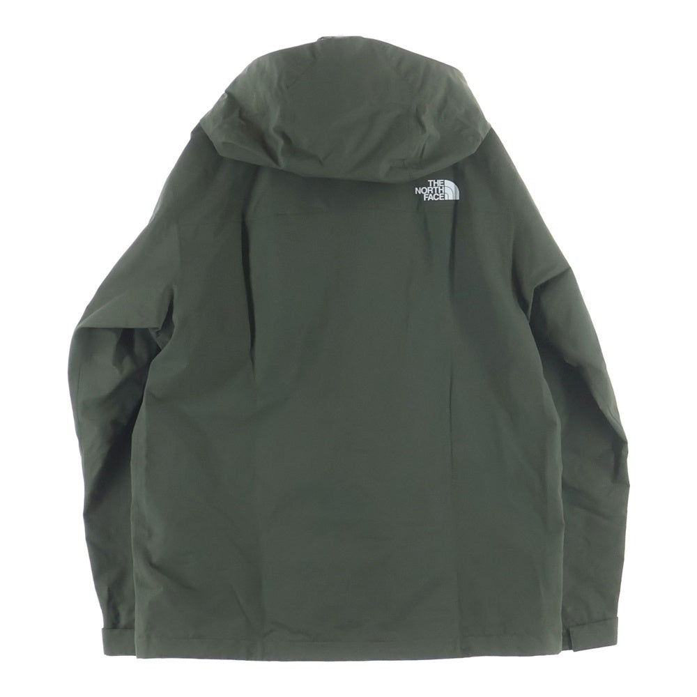 THE NORTH FACE(ザノースフェイス) ロゴプリント ナイロンジャケット マウンテンパーカー カーキ NP62301Z