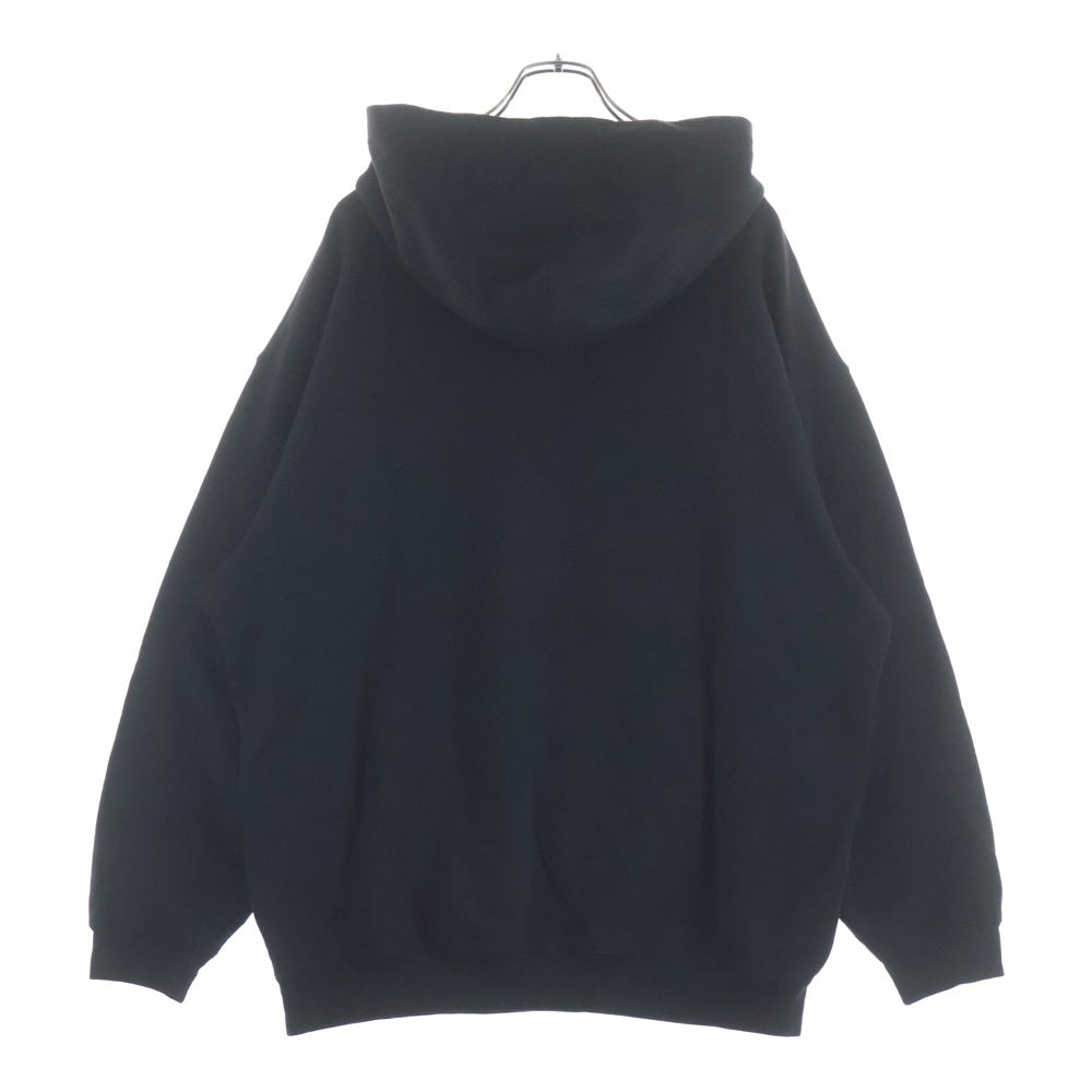 BALENCIAGA(バレンシアガ) BB Logo Pullover Hoodie Sweatshirt BBロゴ プルオーバーパーカー スウェット ブラック 570811 TGV49