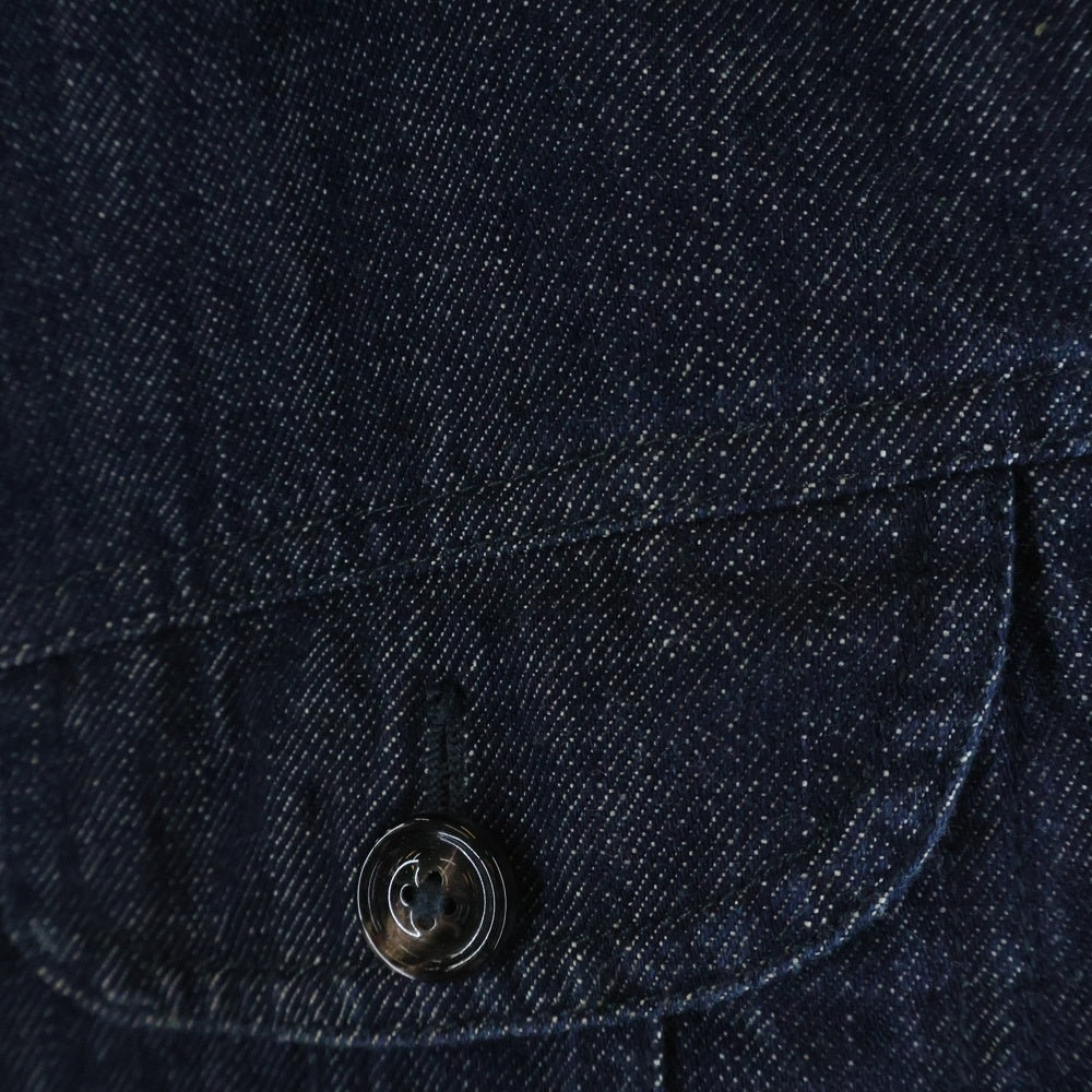Maison Martin Margiela(メゾンマルタンマルジェラ) 13AW ファー付き デニムジャケット ブルー S50AM0182