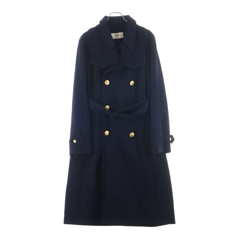 CELINE(セリーヌ) 20SS WESTERN TRENCHCOAT ウエスタン トレンチコート ロングコート ブラック 2M391959C