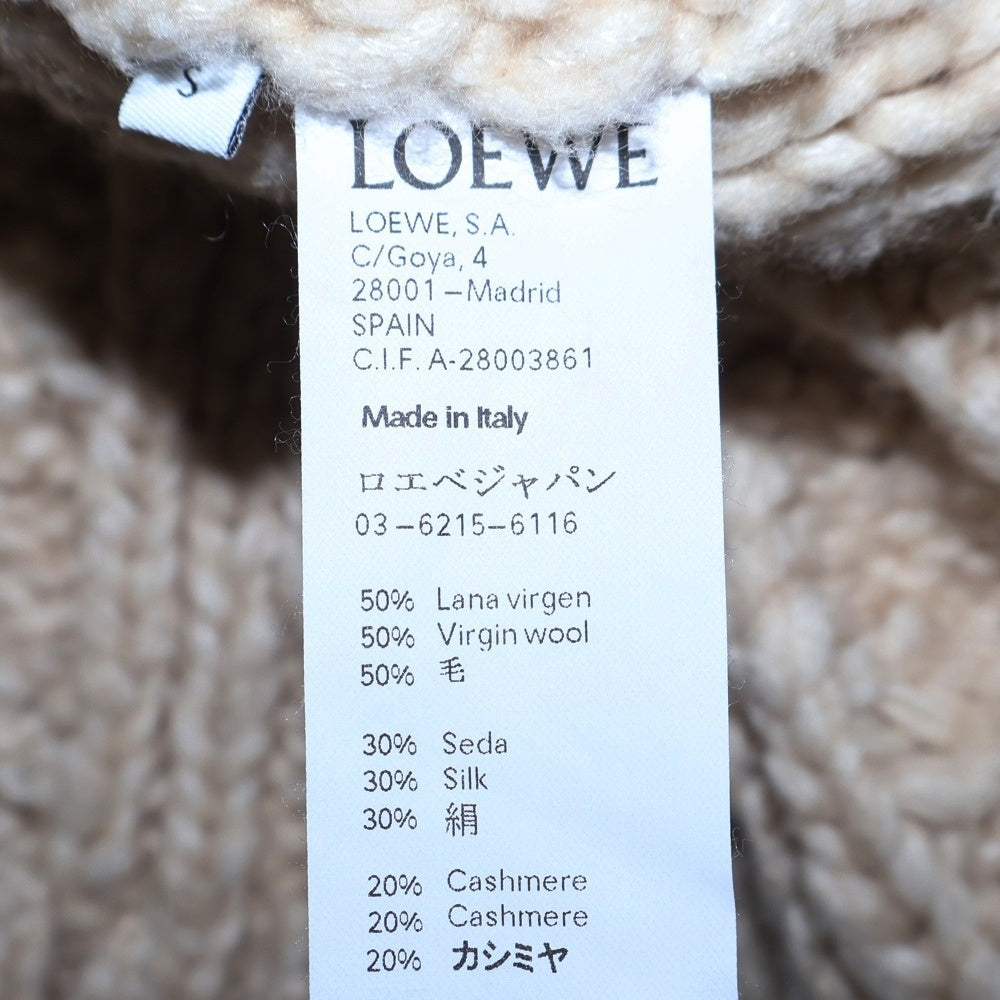 LOEWE(ロエベ) カシミヤ タートルネックニット セーター アイボリー H3269000SM