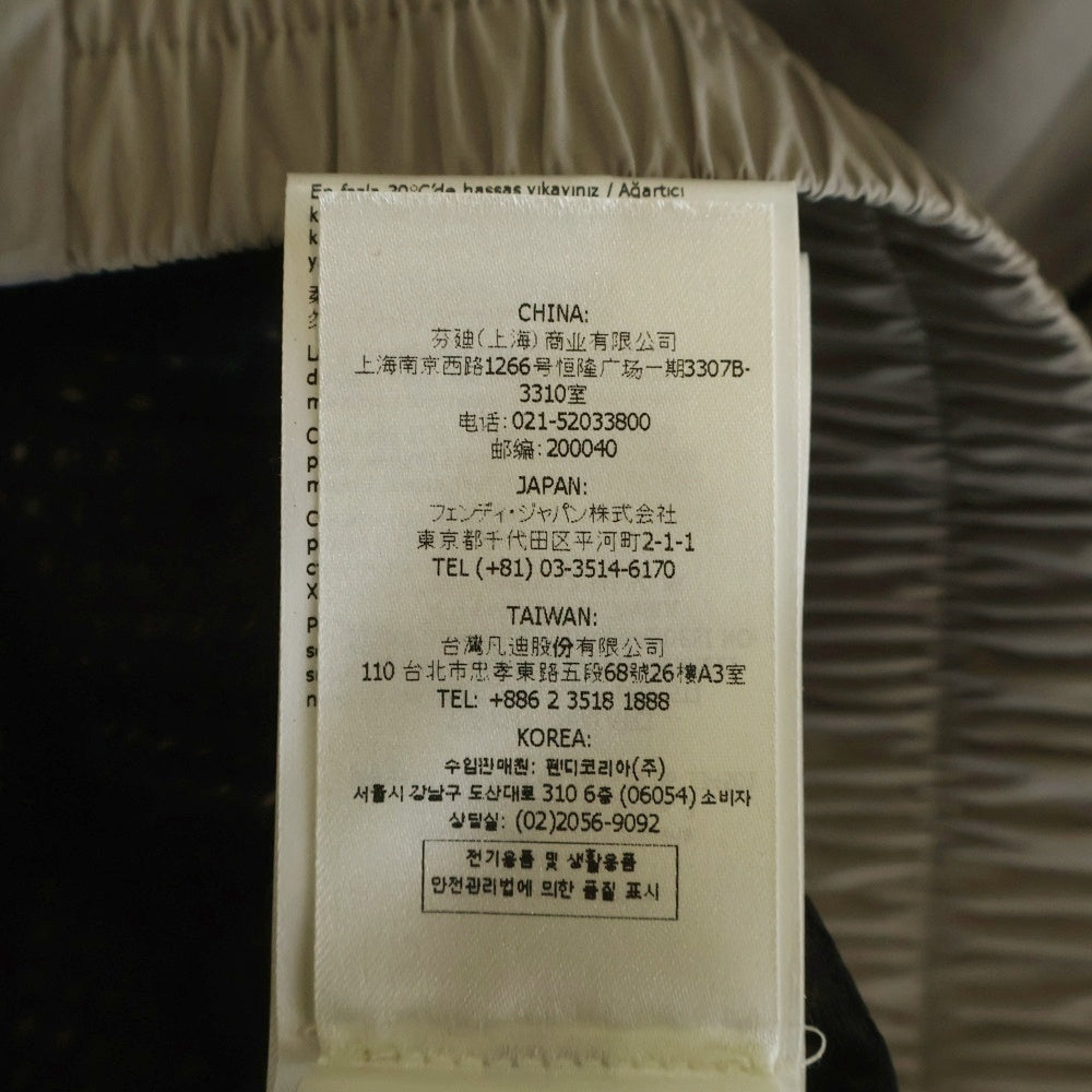 FENDI(フェンディ) ズッカ柄 ナイロンジャケット ブルゾン グレー FAA899 A95A