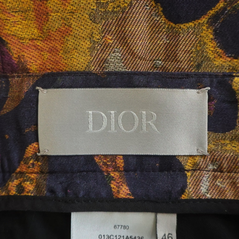 DIOR(ディオール) 21AW Peter Doig オブリーク 総柄 バミューダ ハーフパンツ ショーツ マルチ 013C121A5436